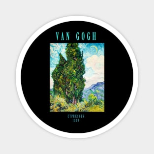 Van gogh cypress Magnet